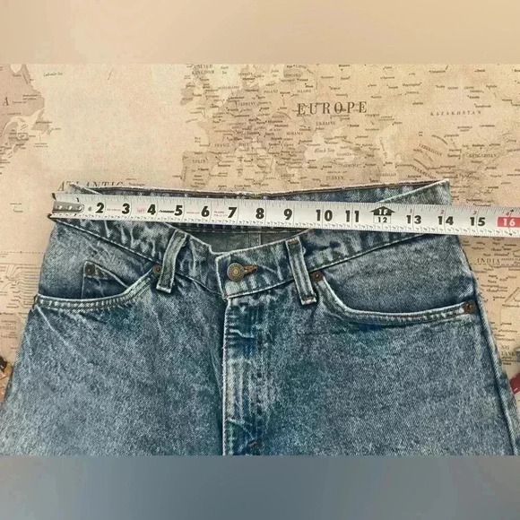 Levi’s 550 Vintage Orange Tab Stonewashed Jeans Made In USA 1960s 31X30 - Picture 7 of 11